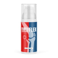 Thumbnail for Gelspender mit rotem und blauem Etikett Fortuflex für Gelenkpflege, 120 ml Inhalt