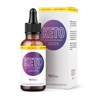 Thumbnail for Braune Flasche mit Pipette und Etikett Keto Advanced Burner Drops vor passender Faltschachtel