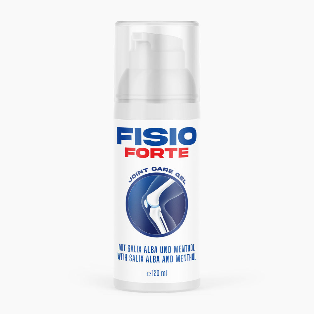 Produktabbildung Fisio Forte Joint Care Gel, Pumpspender mit Gelenkabbildung, 120 ml