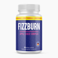 Thumbnail for Weiße Kunststoffdose mit blauem Etikett, Aufdruck FIZZBURN Apple Cider Complex, 90 Kapseln