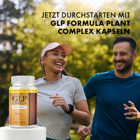 Thumbnail for GLP Formula Dose auf Podest vor zwei laufenden Personen im Freien mit Überschrift