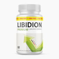 Thumbnail for Kunststoffdose mit weißem Etikett Libidion Premium L-Arginin Formula, 60 Kapseln