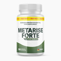 Thumbnail for Metarise Forte Plant Komplex, 90 Kapseln, Nahrungsergänzungsmittel