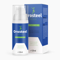 Thumbnail for Produktabbildung von Orosteel Joint Care Gel mit Spenderflasche und Umverpackung, 120 ml