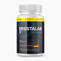 Thumbnail for Prostalab Premium Dose mit schwarzem Etikett, 60 Kapseln und Aufdruck Nahrungsergänzungsmittel