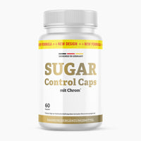 Thumbnail for Weiße Dose Sugar Control Caps mit Chrom, 60 Kapseln, Aufdruck New Formula New Design