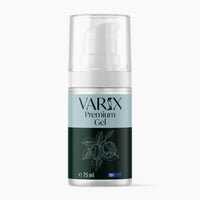 Thumbnail for Pumpspender Varix Premium Gel mit transparenter Schutzkappe und Angabe von 75 ml auf dem Etikett