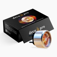 Thumbnail for erät mit rundem Frontdesign und Steckkontakten vor schwarzer Box mit leuchtender Kreisgrafik