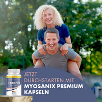 Thumbnail for Paar in inniger Pose neben myOsanix Premium und sichtbarem Werbetext zum Produkt
